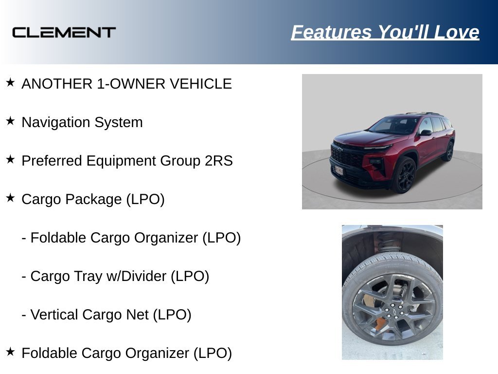 2024 Chevrolet Traverse RS - Photo 10