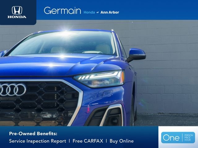 Used 2023 Blue Metallic Audi 55 Prestige image 11