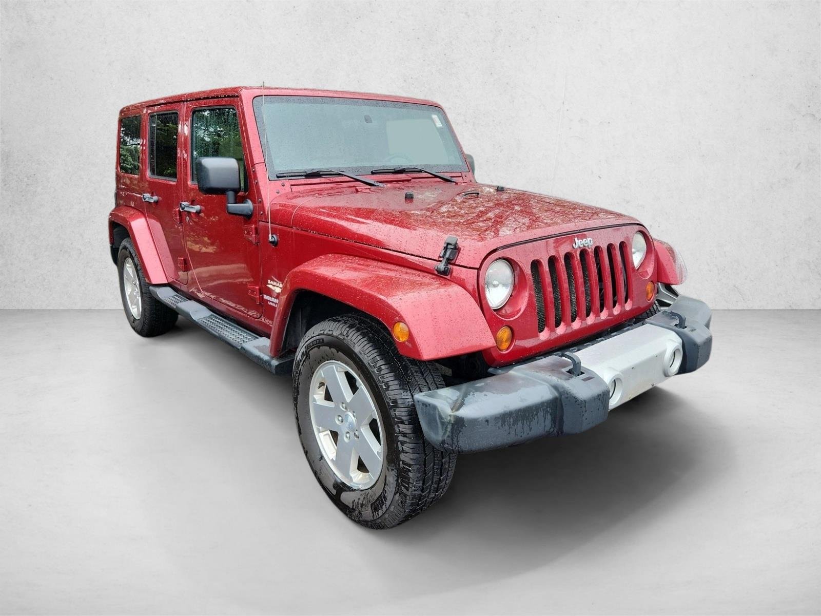 Used 2012 Deep Cherry Red Crystal Pearl Jeep Sahara image 3