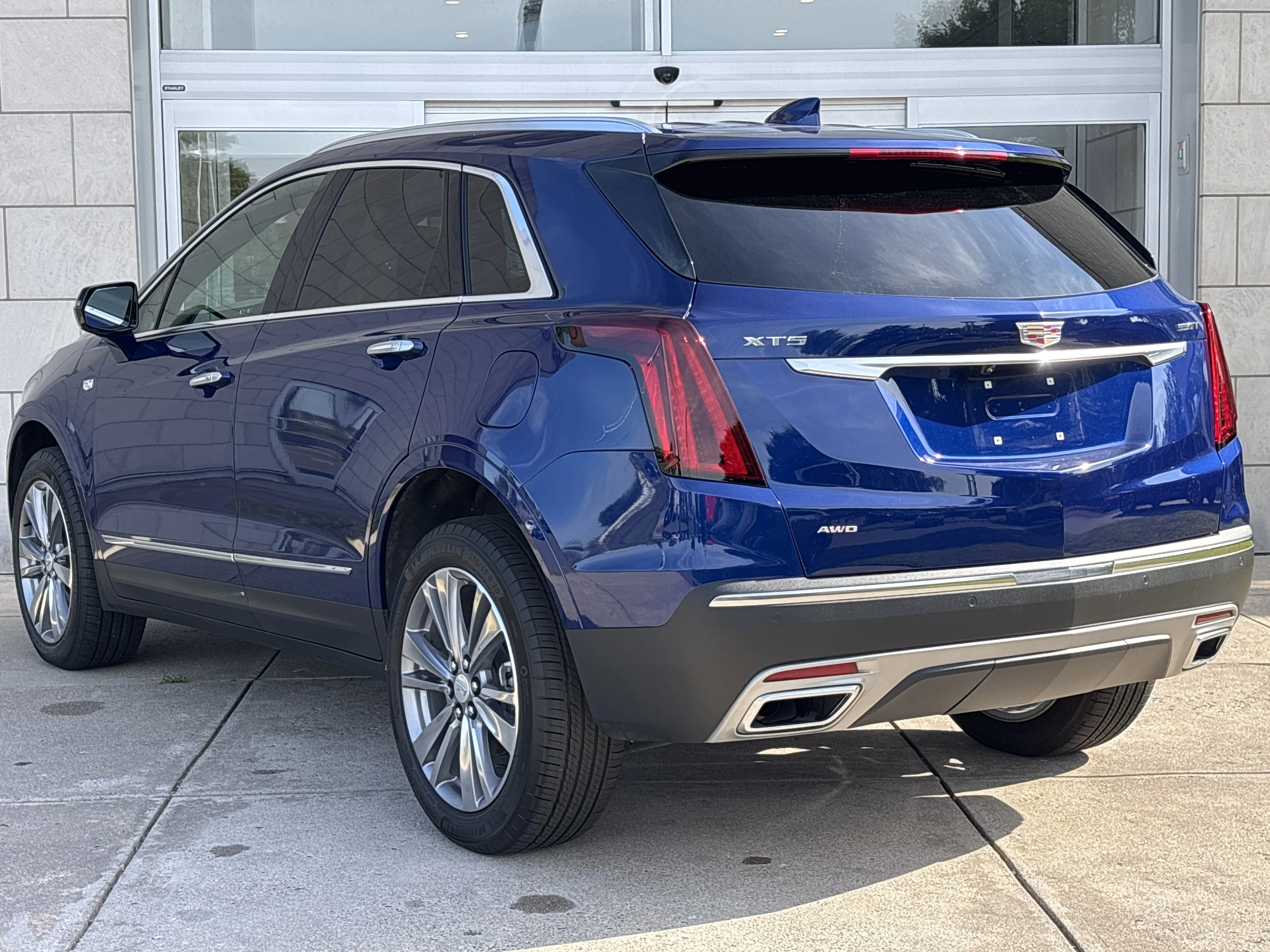 Used 2025 Opulent Blue Metallic Cadillac AWD Premium Luxury image 9