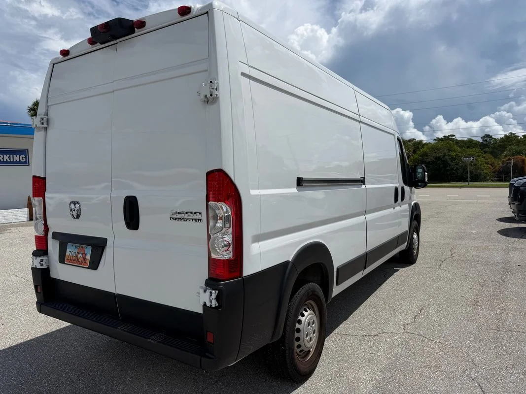 Used 2025 White Ram Cargo Van Tradesman High Roof 159" WB w/Pass Seat image 4