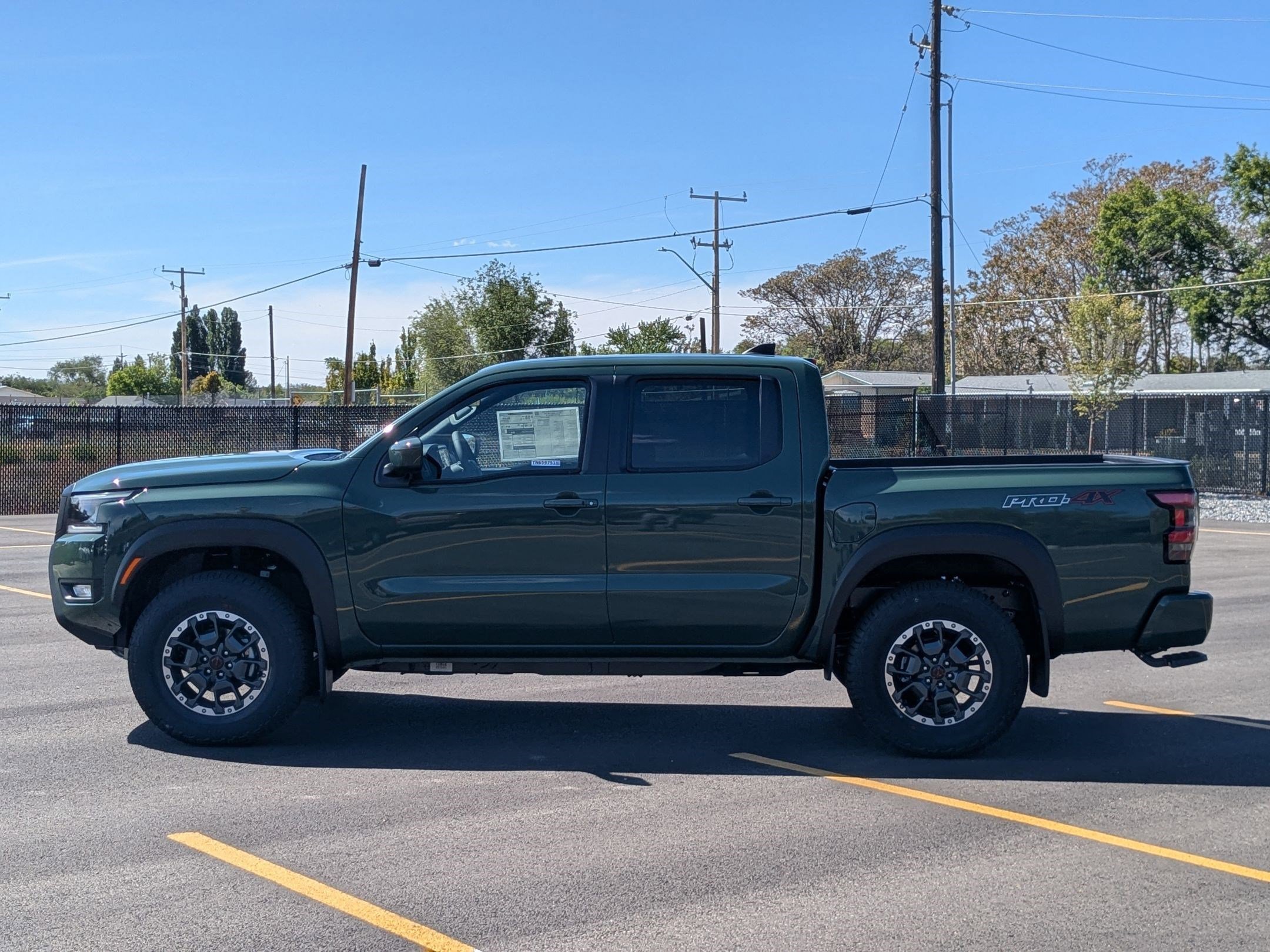 New 2026 Tactical Green Metallic Nissan PRO-4X image 7