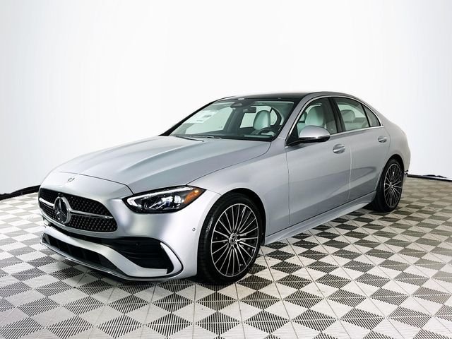 New 2026 Cirrus Silver Metallic Mercedes-Benz C 300 image 3