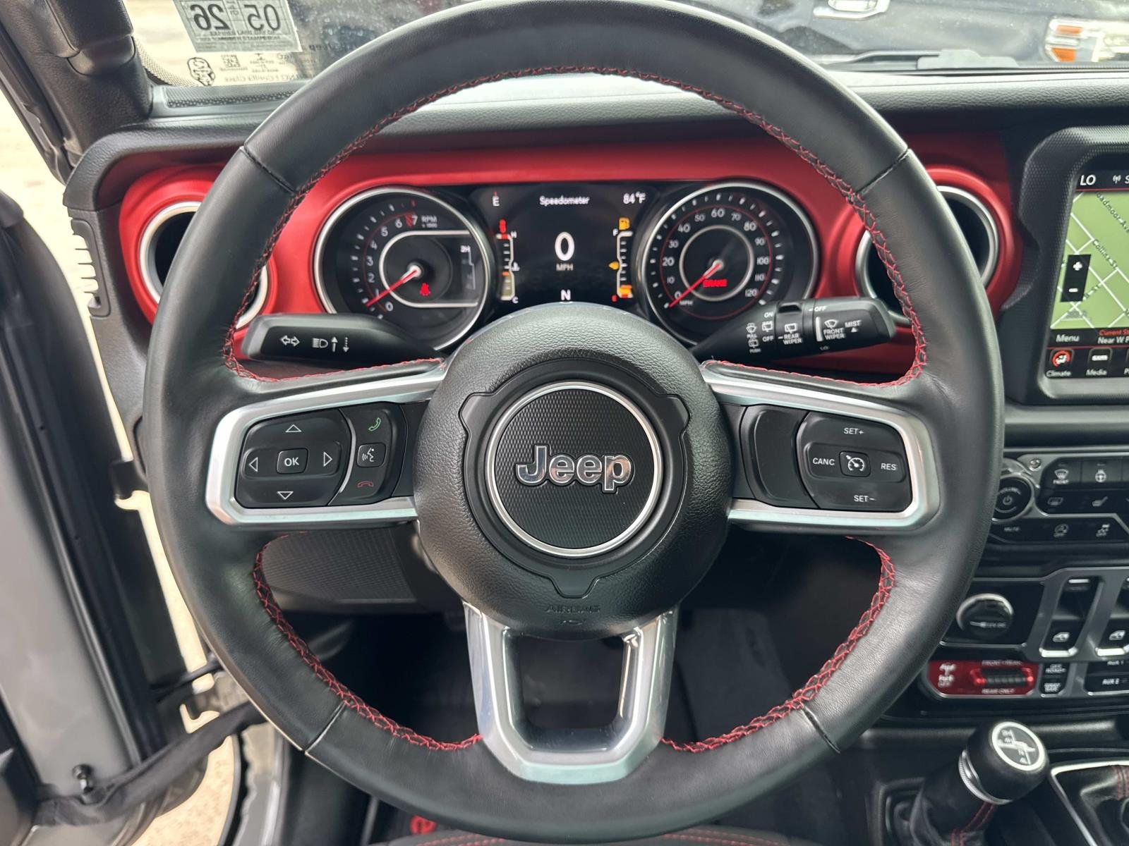 Used 2021 Granite Crystal Metallic Clearcoat Jeep Rubicon image 21