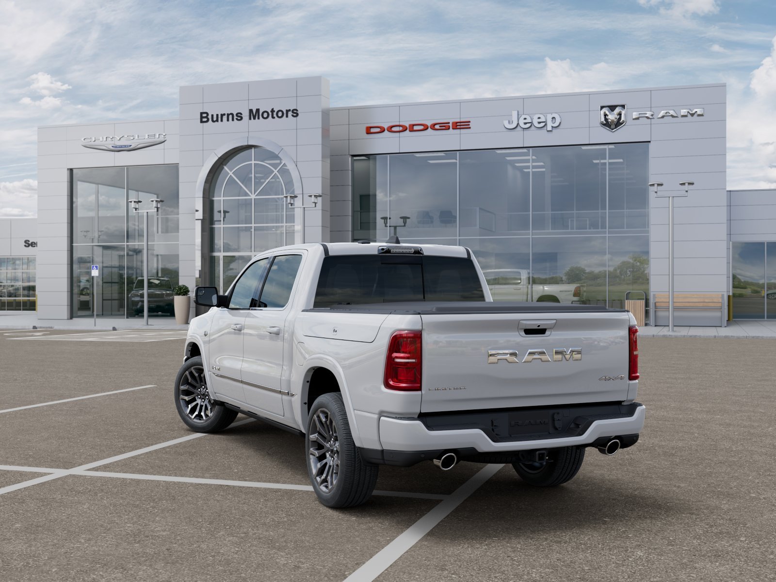 New 2026 Bright White Clear-Coat Exterior Paint RAM Limited image 29