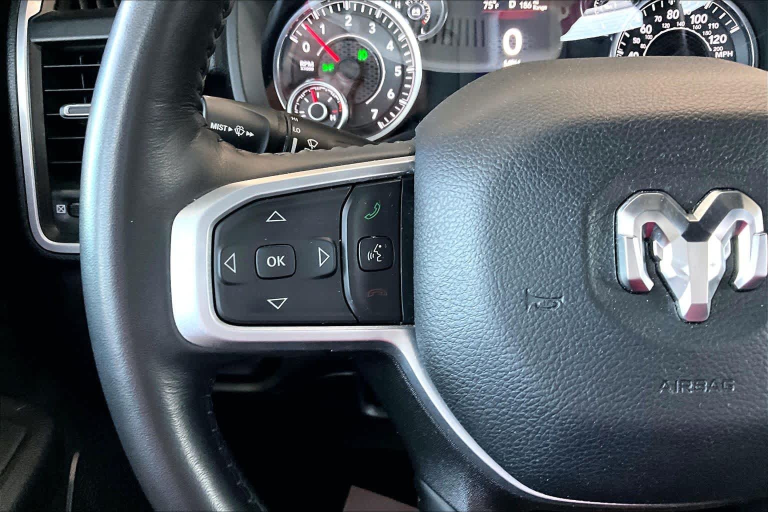 Used 2023 Bright White Clearcoat Ram Big Horn image 23