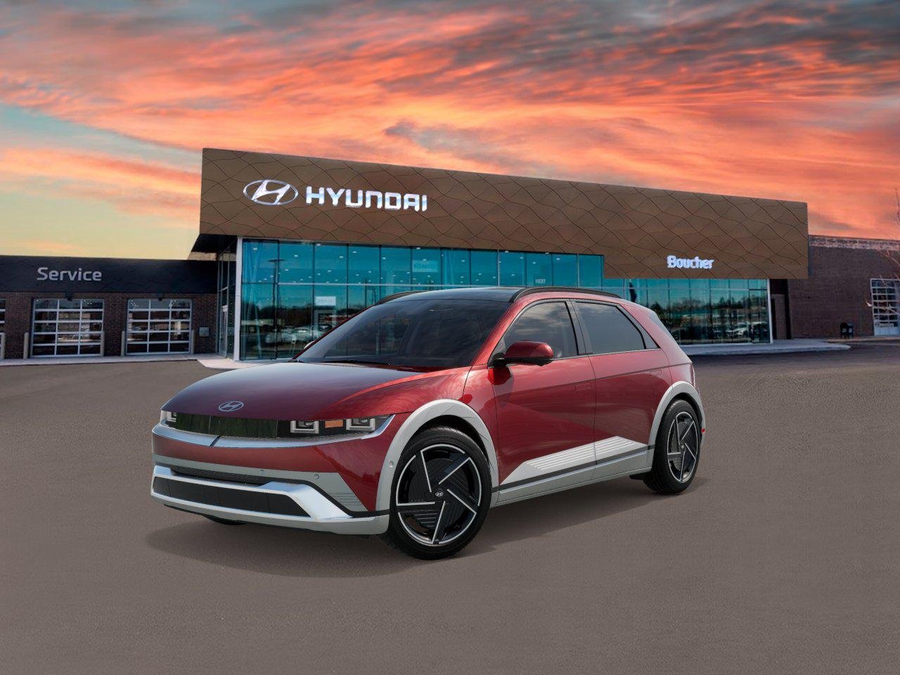 New 2026 Ultimate Red Hyundai Limited image 1