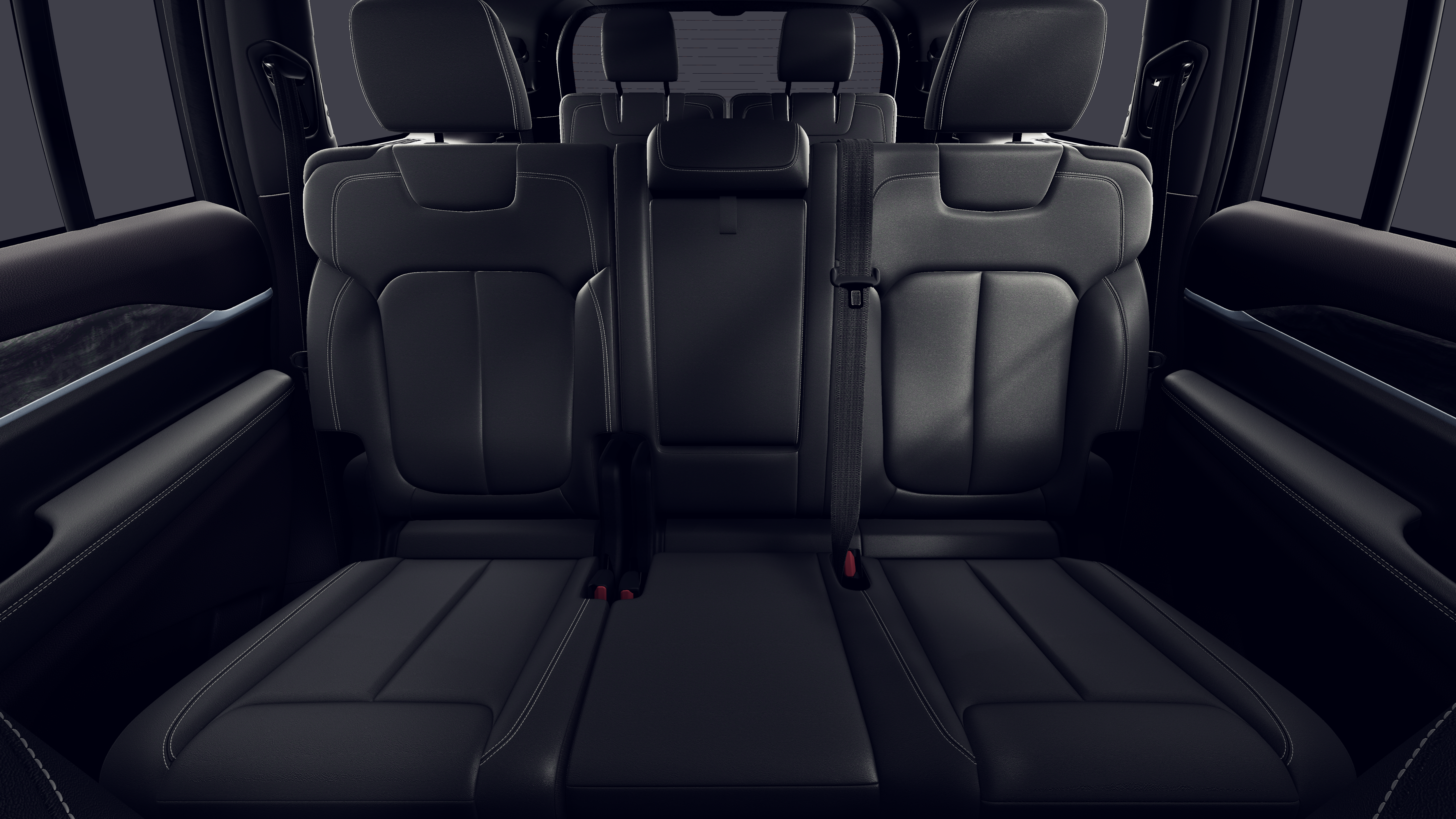 New 2026 Diamond Black Crystal Pearl-Coat Exterior Paint Jeep Limited image 3