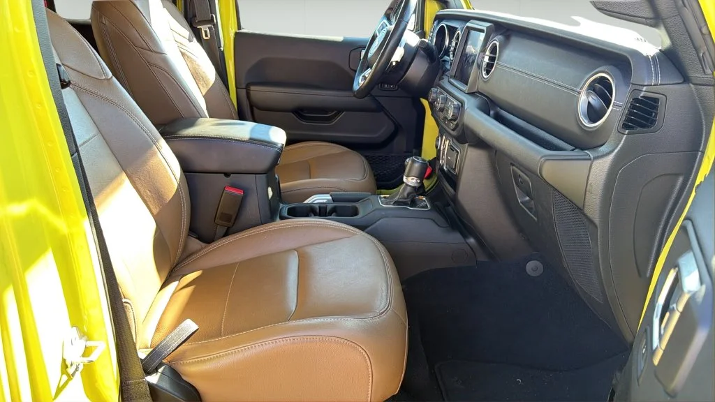 Used 2022 Yellow Jeep Unlimited Sahara 4xe image 15
