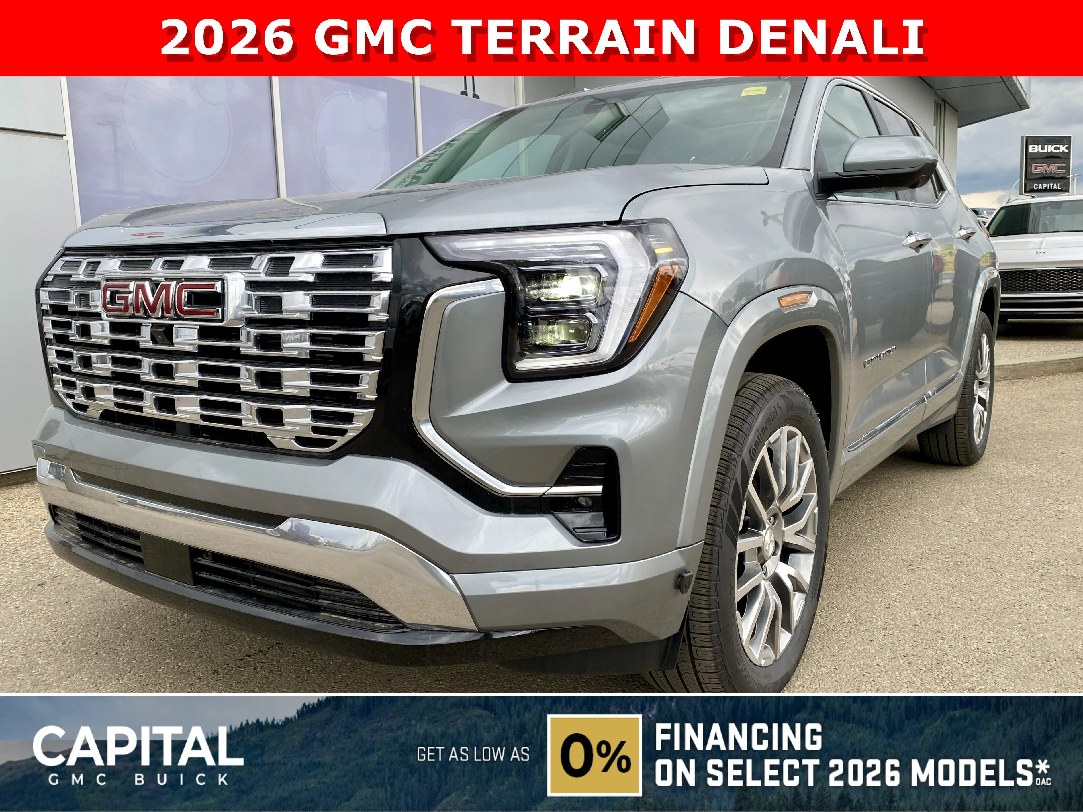 New 2026 STERLING METALLIC GMC AWD Denali image 1