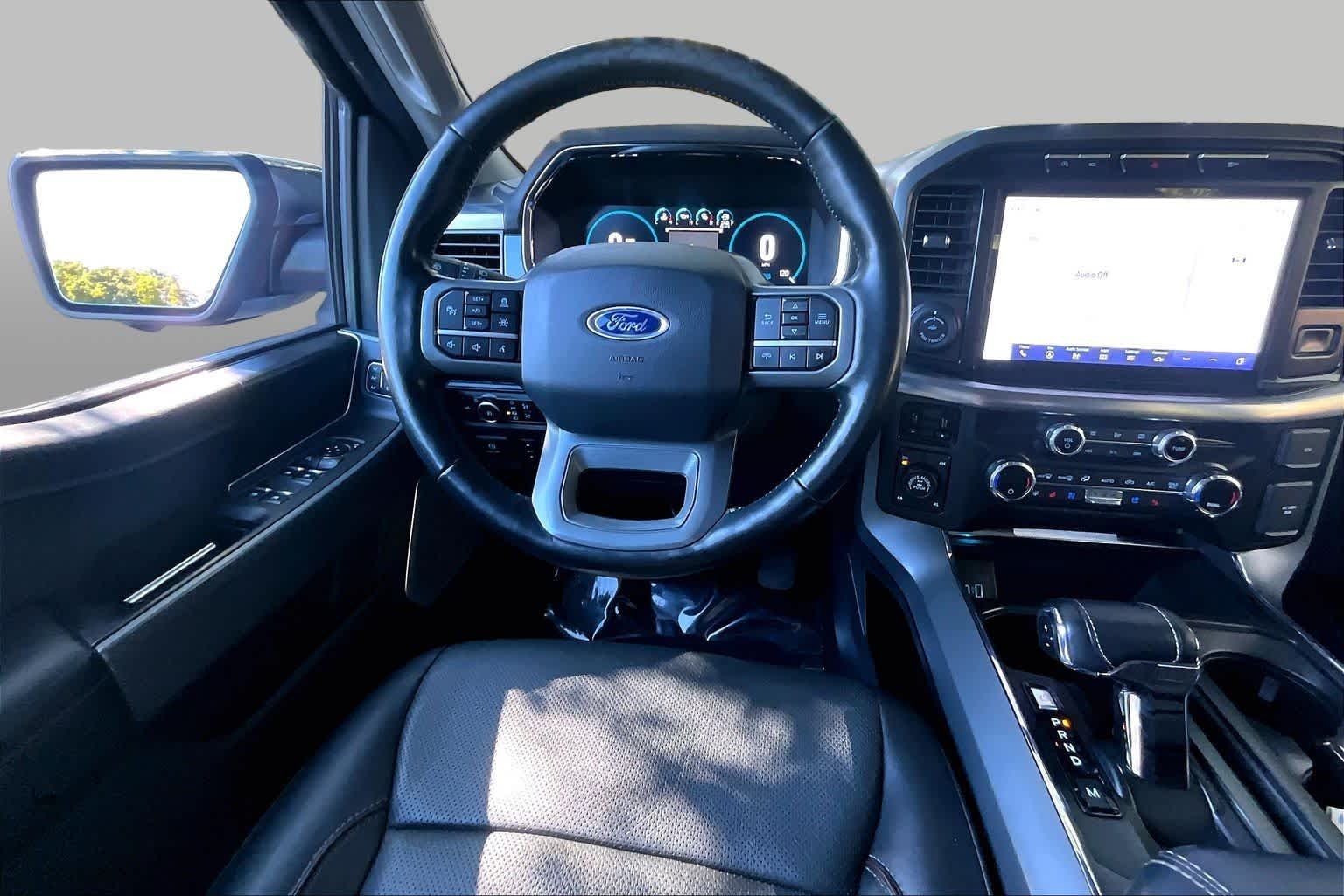 Used 2021 Agate Black Metallic Ford LARIAT image 6