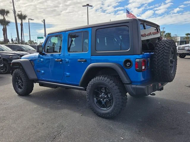 New 2026 Hydro Blue Pearl-Coat Exterior Paint Jeep Willys image 5