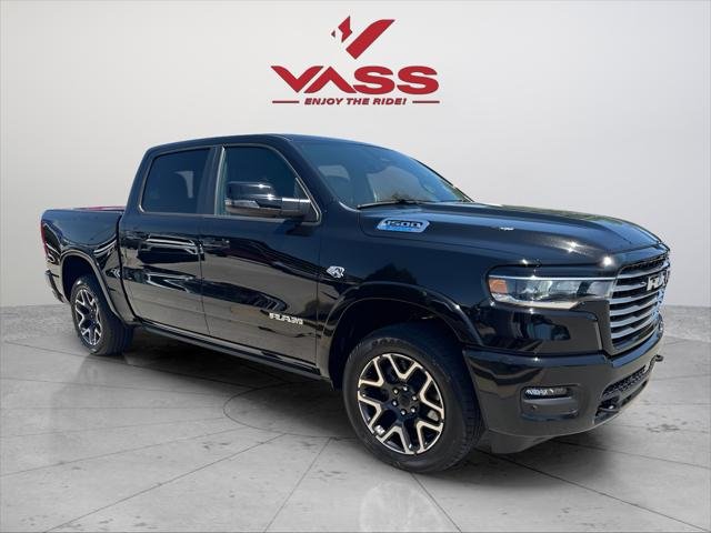 New 2026 Diamond Black Crystal Pearl-Coat Exterior Paint RAM LARAMIE image 1