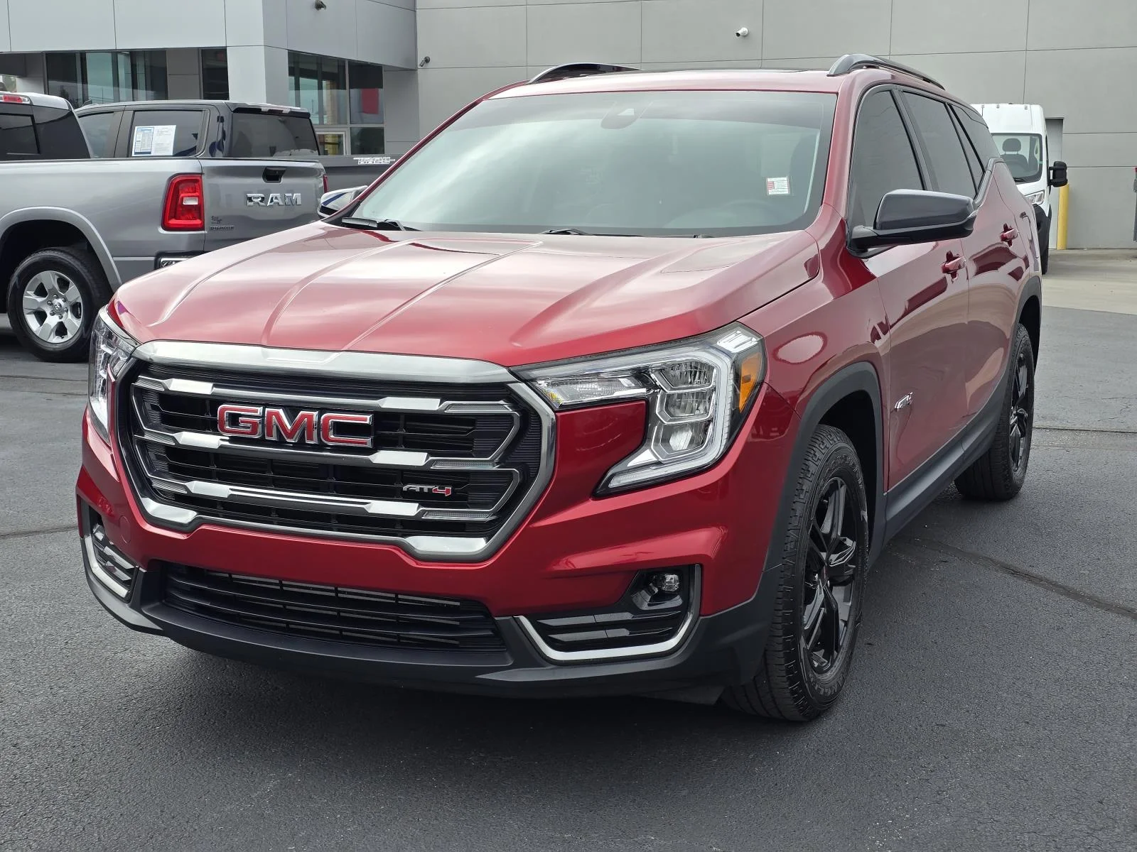 Certified Used 2024 Volcanic Red Tintcoat GMC AT4 image 4
