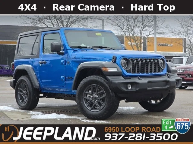 New 2026 Hydro Blue Pearl Coat Jeep Sport S image 1