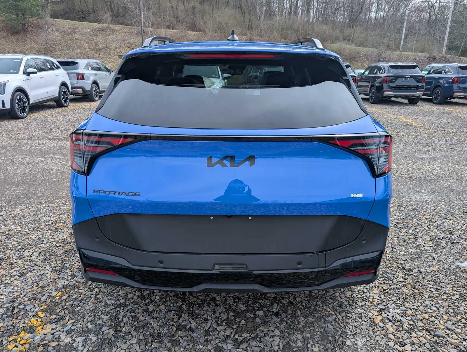 New 2026 Nebular Blue Kia X-Line image 8
