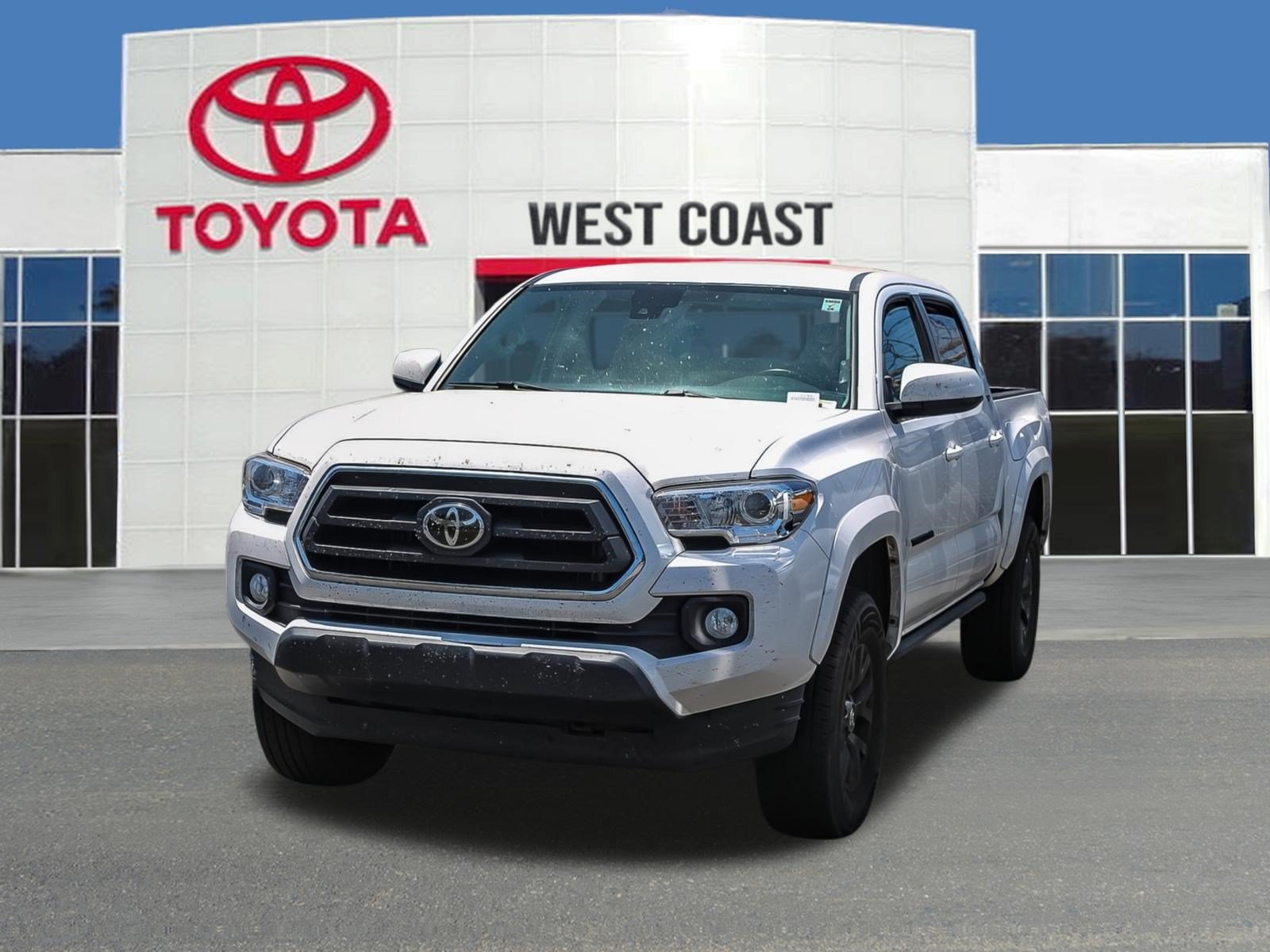 Used 2021 Super White Toyota SR5 image 1