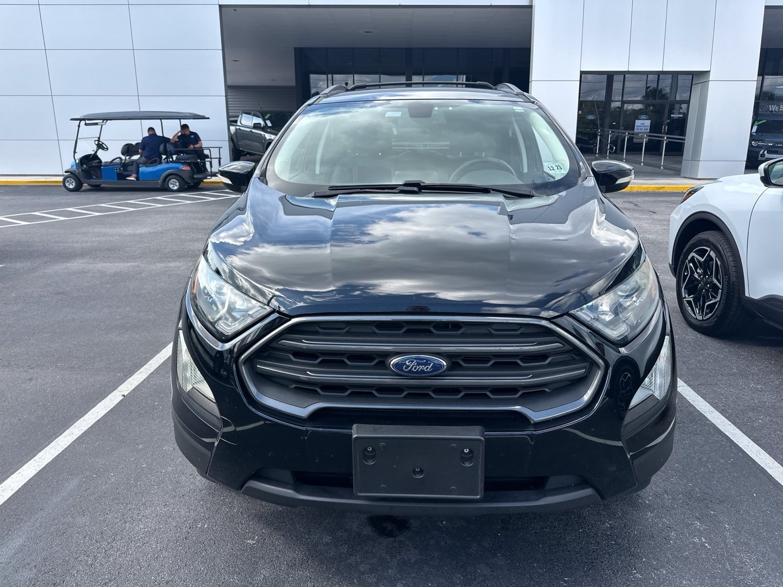 Used 2018 Ford Ecosport SES with VIN MAJ6P1CL1JC237393 for sale in Spring Hill, FL