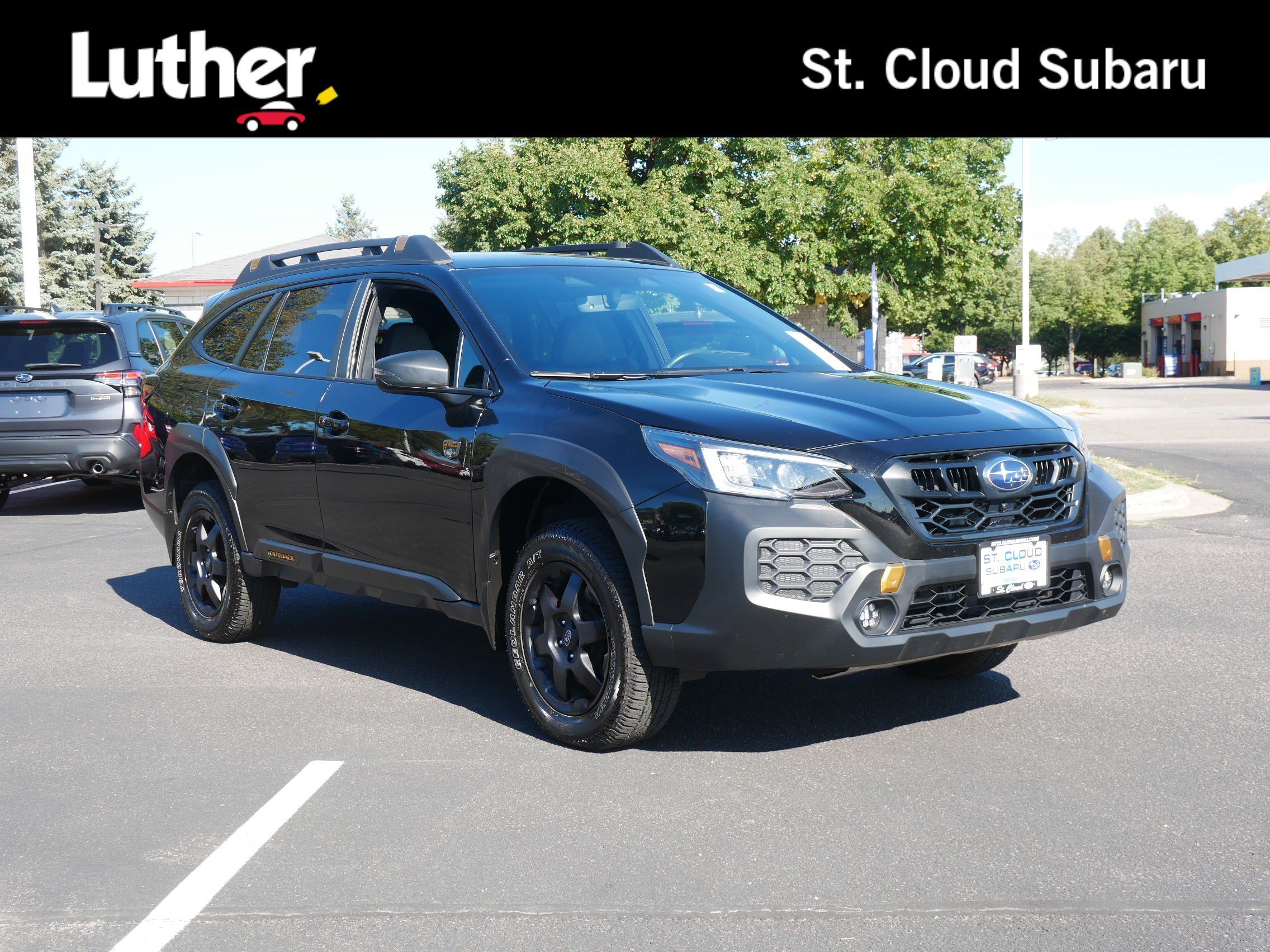 Certified Used 2025 Crystal Black Silica Subaru Wilderness image 1