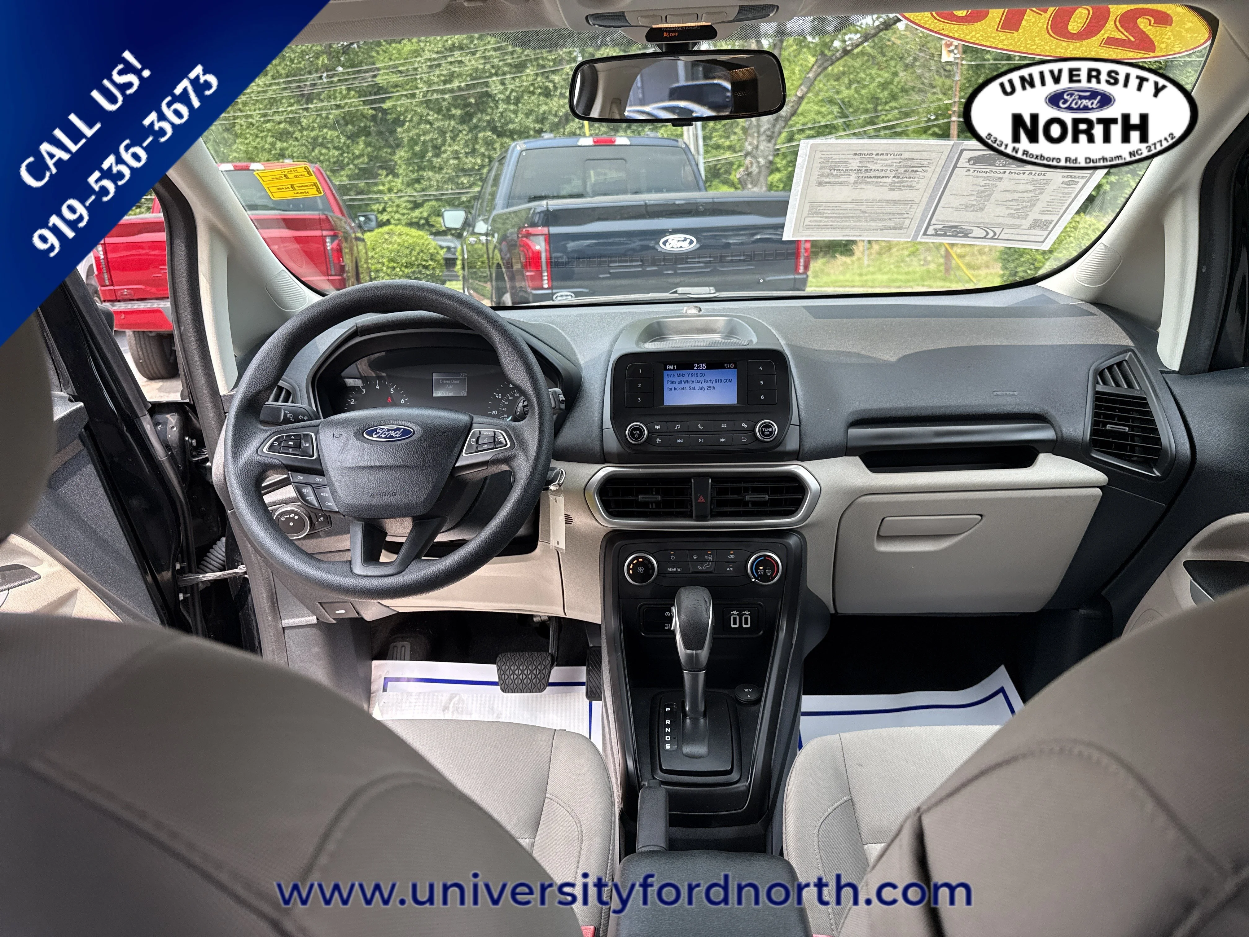 Used 2018 Shadow Black Ford S image 37