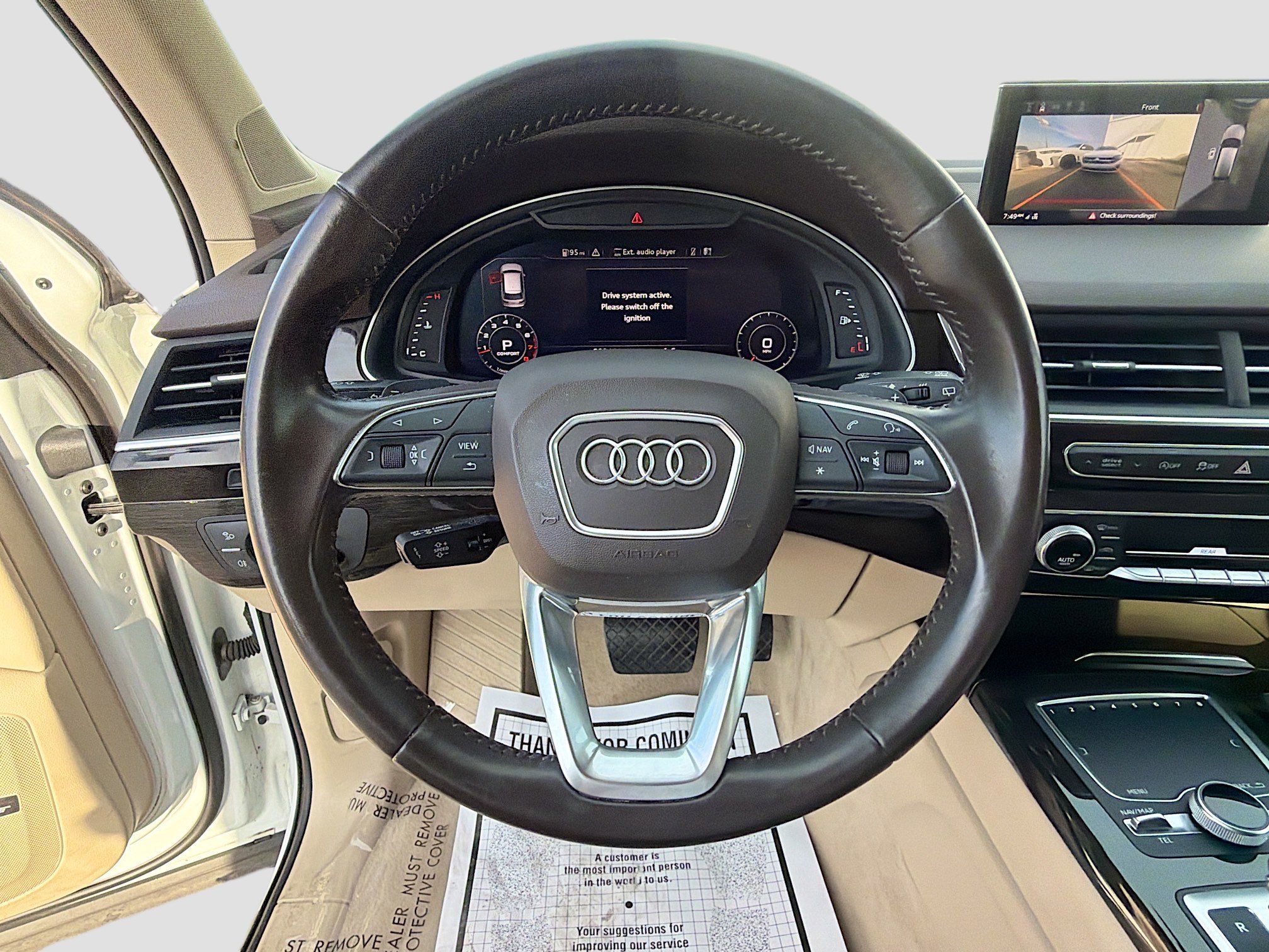 Used 2019 Glacier White Audi Premium Plus image 38
