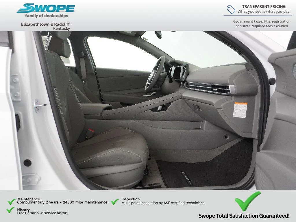 New 2026 Serenity White Hyundai Blue image 10