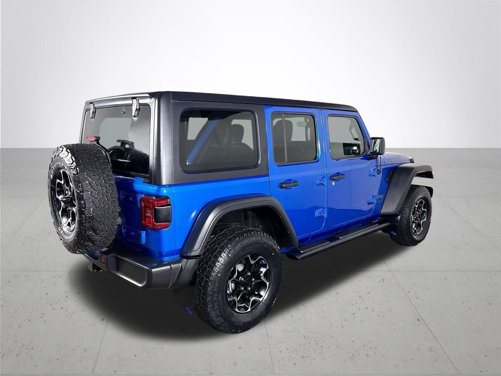 Used 2022 Blue Jeep Unlimited Rubicon 4xe image 6