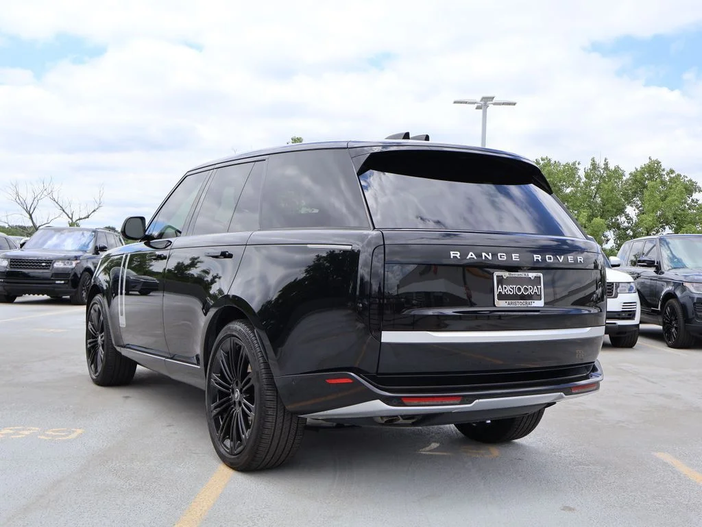 Certified Used 2025 Santorini Black Metallic Land Rover Autobiography image 5