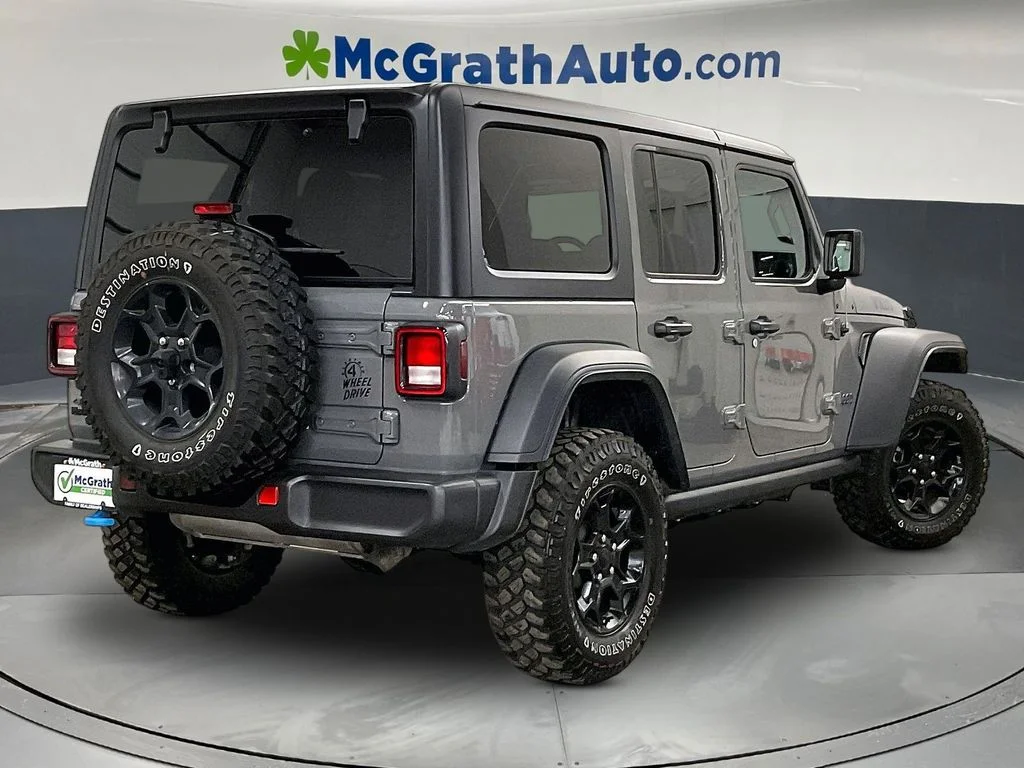Used 2023 Gray Jeep Willys 4xe image 16