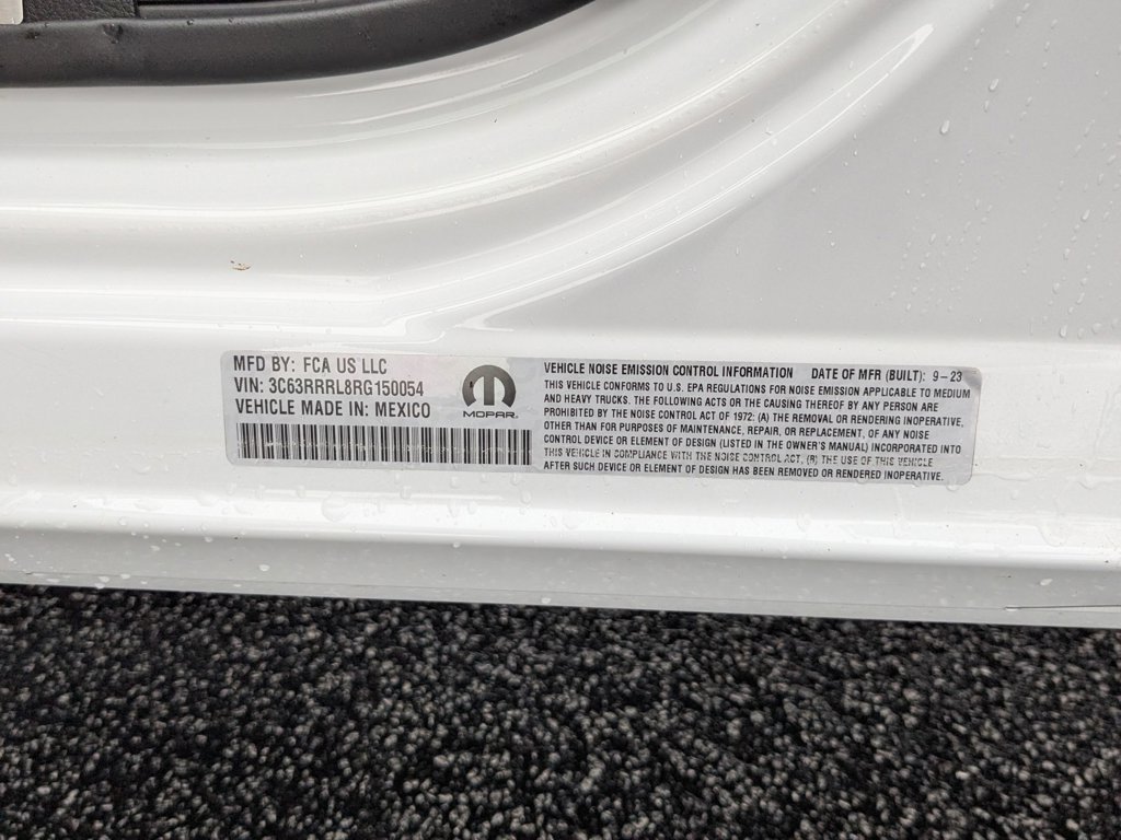 Used 2024 Bright White Clearcoat Ram Limited image 30