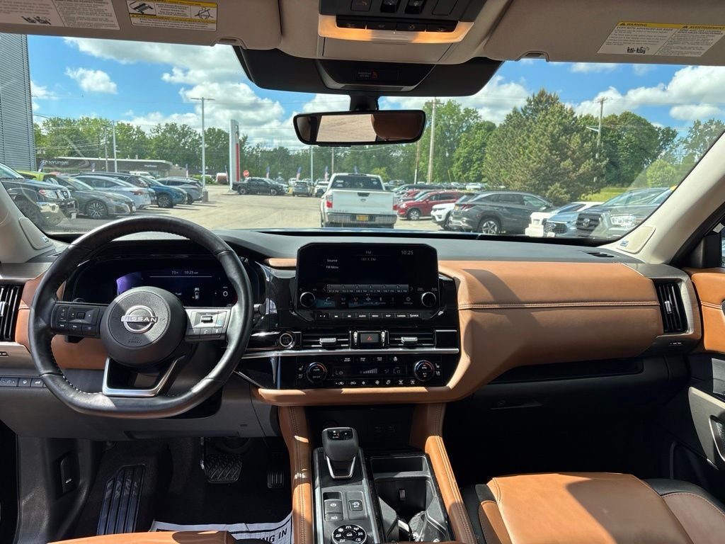 Certified Used 2024 Black Nissan Platinum image 14