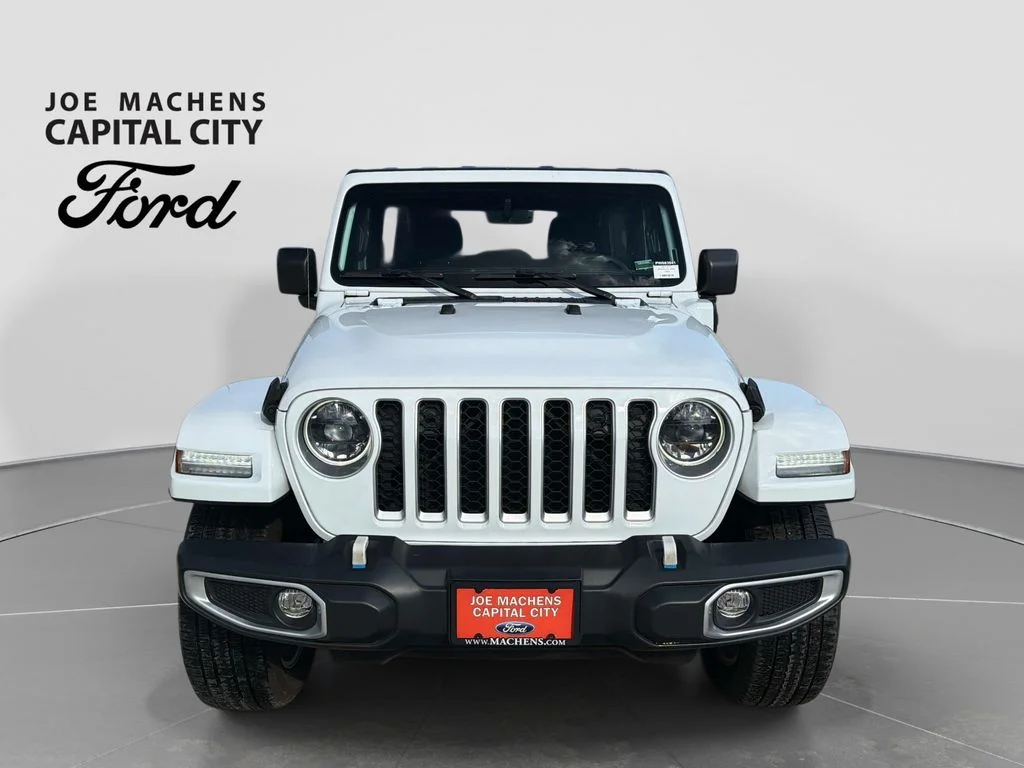 Used 2023 White Jeep Sahara 4xe image 10