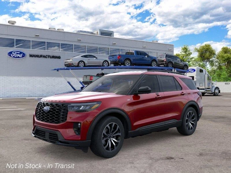 New 2026 Rapid Red Metallic Tinted Clearcoat Ford ST-Line image 2