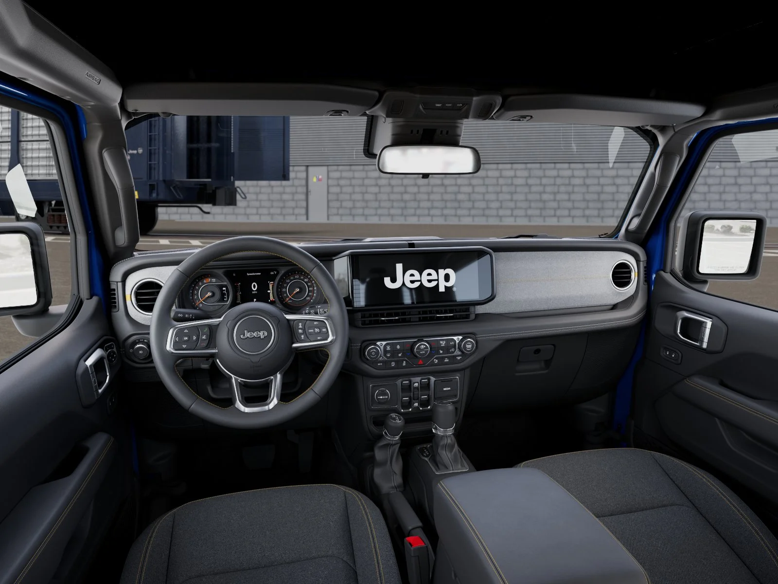 New 2027 Hydro Blue Pearlcoat Jeep Sahara image 8