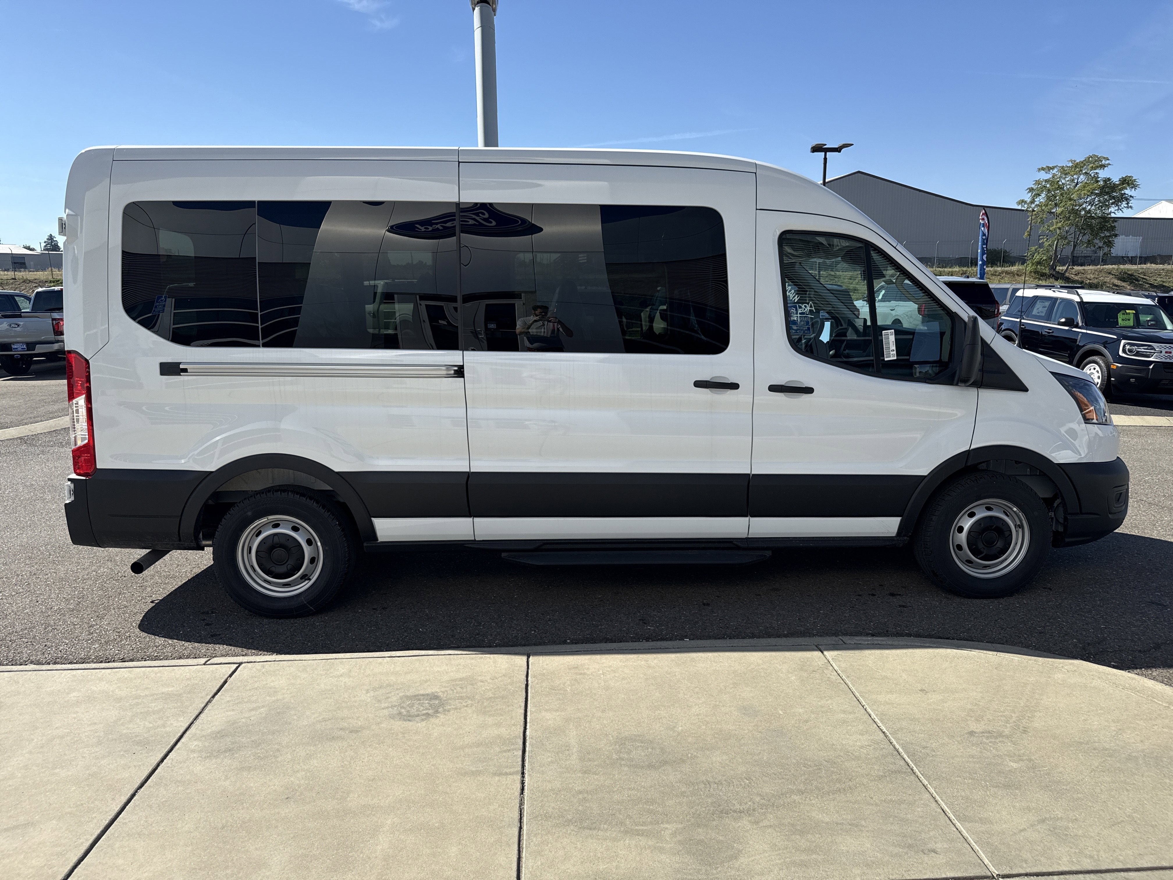 New 2026 Oxford White Ford Passenger Van XL image 6