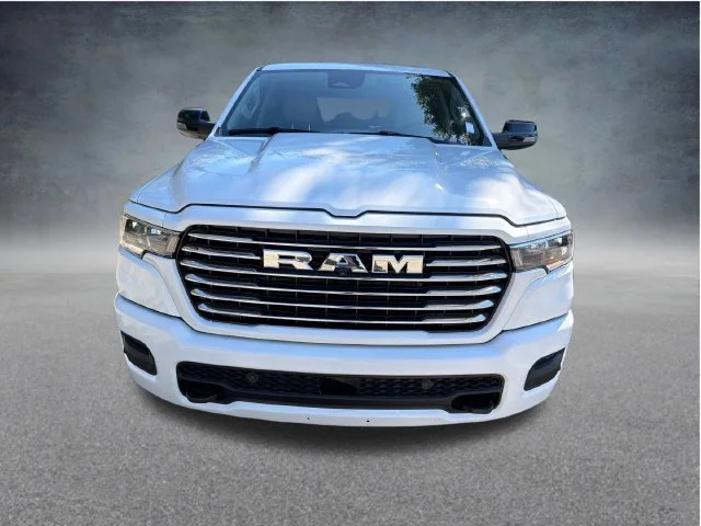 New 2027 Bright White Clear-Coat Exterior Paint RAM Laramie image 2