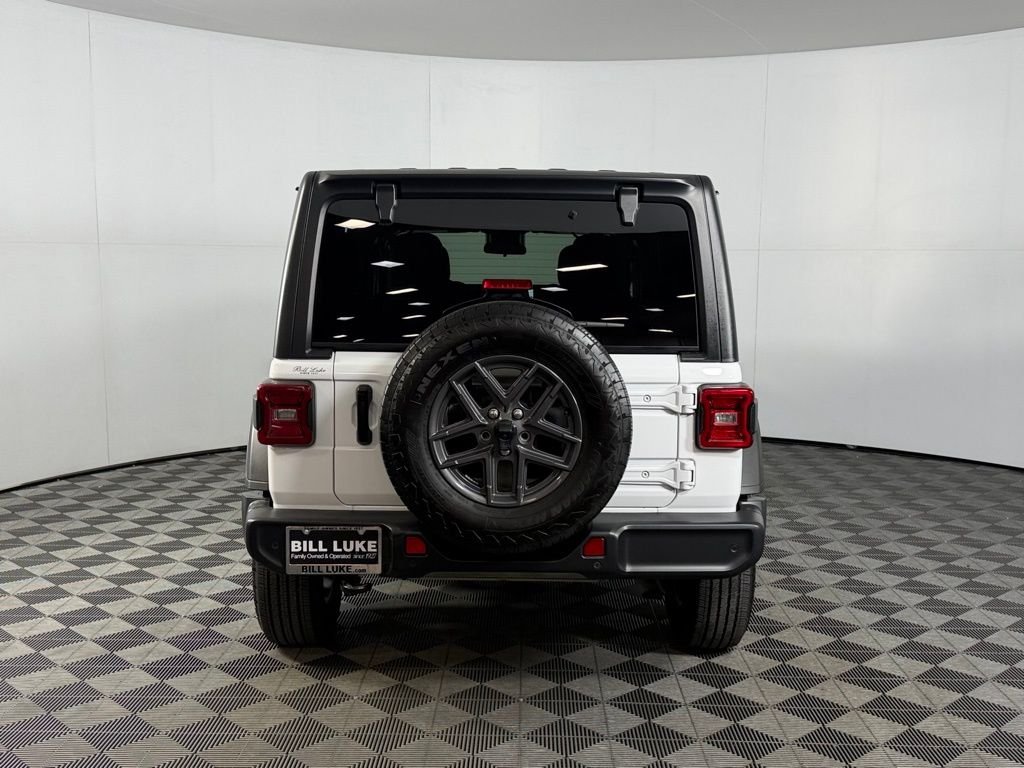 Certified Used 2024 White Jeep Sport S image 8