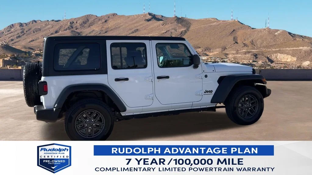 Used 2024 White Jeep Sport S image 7