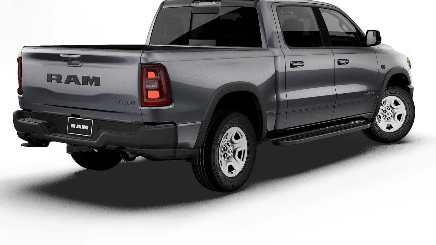 New 2027 Granite Crystal Metallic Clear-Coat Exterior Paint RAM Big Horn/Lone Star image 2