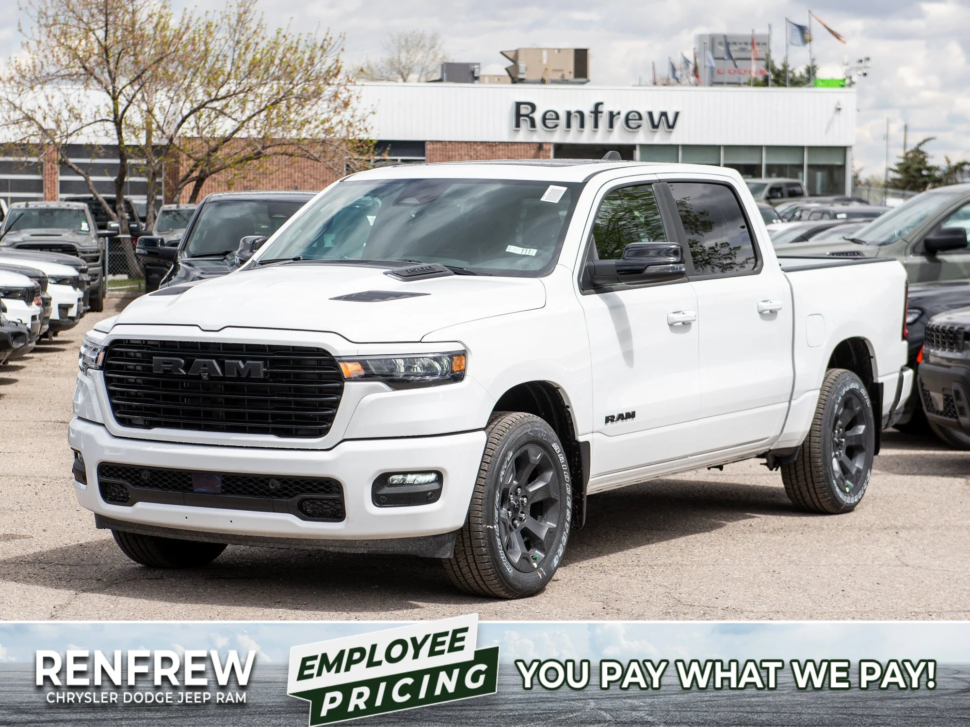 New 2026 White RAM Sport* image 1