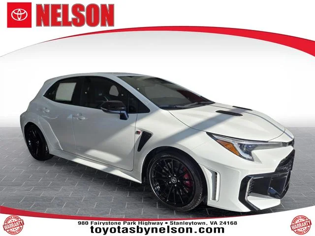 New 2026 Ice Cap Toyota GR Corolla image 1