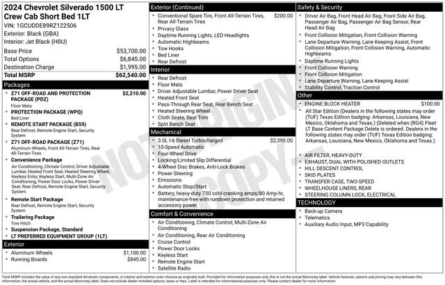 2024 Chevrolet Silverado 1500 LT 4X4 Crew Cab Short Box's photo