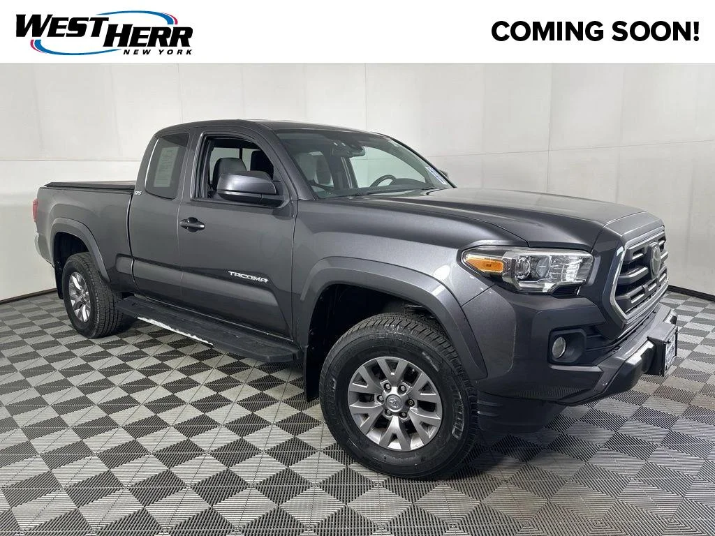 Used 2018 Magnetic Gray Metallic Toyota SR5 V6 image 1