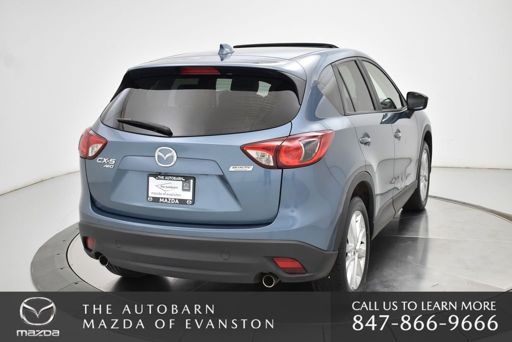 Used 2015 Blue Reflex Mica Mazda Grand Touring image 21