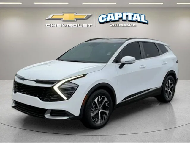 Used 2025 White Kia EX image 1