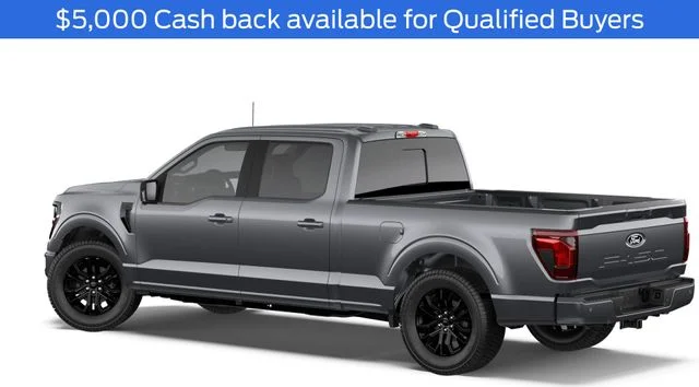 New 2026 Carbonized Gray Metallic Ford XLT image 2