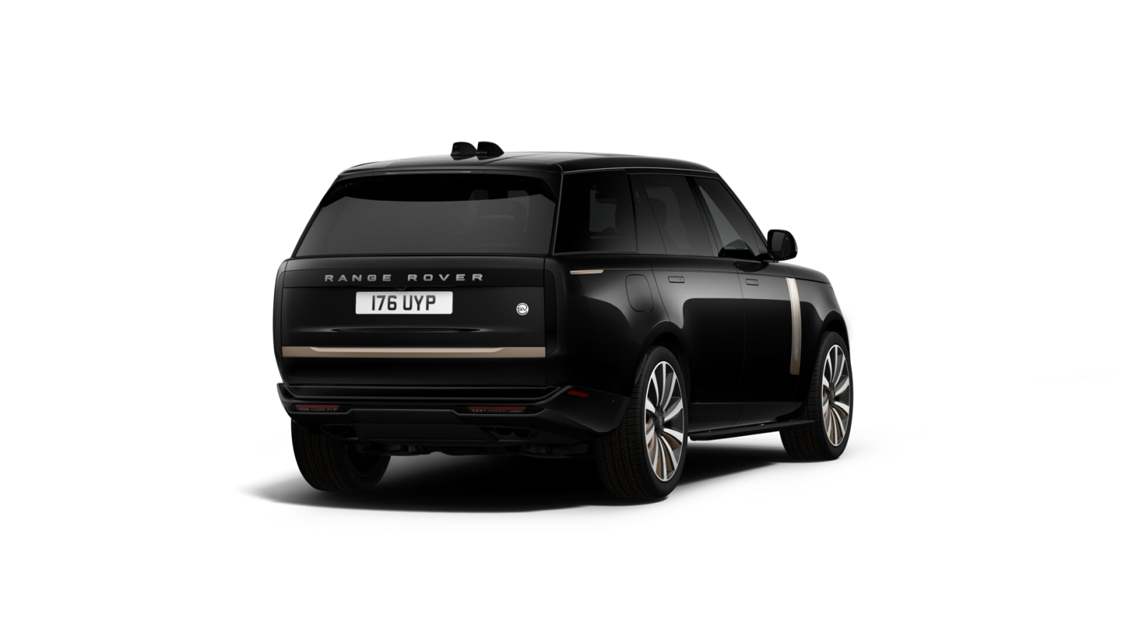 New 2027 Obsidian Black in gloss finish LAND ROVER SV 615PS Auto image 2