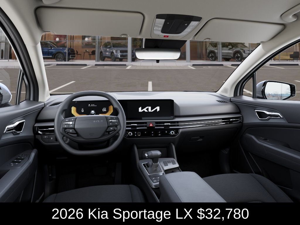 New 2026 Glacial White Pearl Kia LX image 14