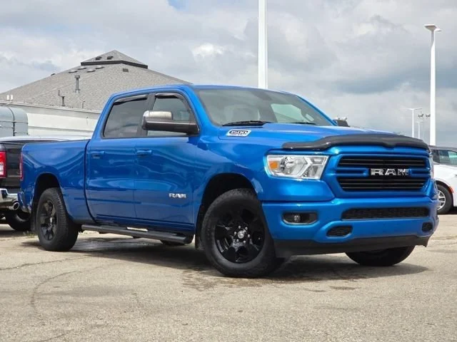 Used 2021 Hydro Blue Pearlcoat Ram Big Horn/Lone Star image 2