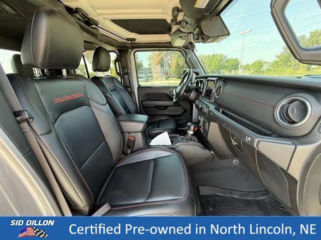 Used 2020 Billet Silver Metallic Clearcoat Jeep Rubicon image 22